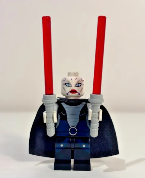 LEGO Star Wars Asajj Ventress Minifigure sw0318 – Clone Wars Sith Apprentice