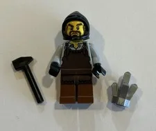 Lego Minifigure - Blacksmith 6918 Kingdoms Castle CAS492