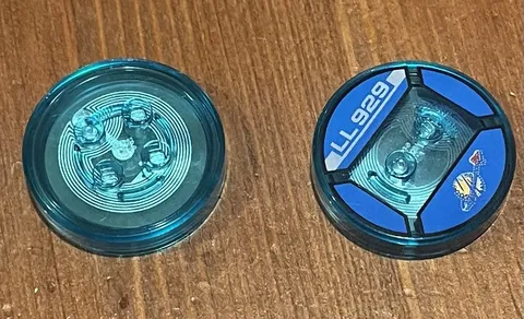 LEGO Dimensions Benny Toy Tag Only x2 The Lego Movie 71214 Pieces Parts Genuine