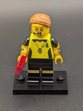 LEGO Minifigure 71037 Series 24 Football Referee CMF Used