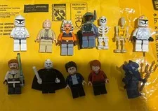 14 Lego Minifigure And Accessories Lot