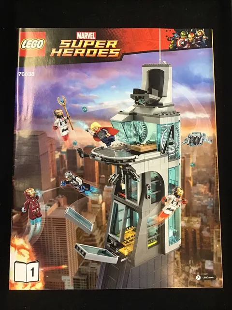 LEGO ~ MARVEL SUPER HEROES ~ **INSTRUCTION MANUALS #76038 ONLY** (SET OF 2)