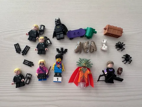 LEGO Minifigures Mixed Lot of Minifigures & Parts Batman Harry Potter Marvel!
