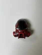 Lego Bionicle Kiril Pehkui Marbled Red Black Mask 47327pb01