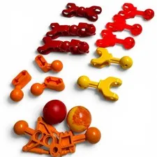 LEGO Bionicle Hero Factory Ball Joint Limb Connectors Zamor Sphere Lot of 14