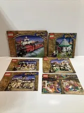 LEGO Harry Potter Instruction Manuals Lot of 6 Manuals only No Bricks