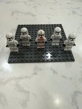 Lego Star Wars Clone Trooper Minifigure Lot of 5