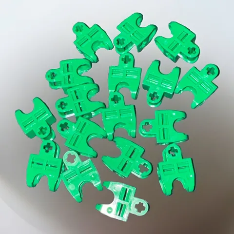 LEGO Bionicles Parts 32174 Technic Axle Connector 2x3 Ball Socket Grass Green