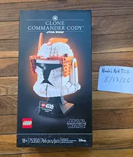 LEGO Star Wars Clone Commander Cody Helmet 75350 766 pcs 18+ w/ Stand