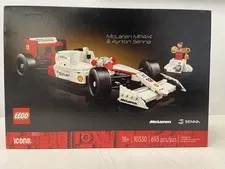 LEGO Icons McLaren MP4/4 & Ayrton Senna 10330 New Sealed Great Condition