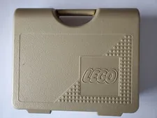 Vintage Lego 1997 Gold  Hard Plastic Storage Carrying Case