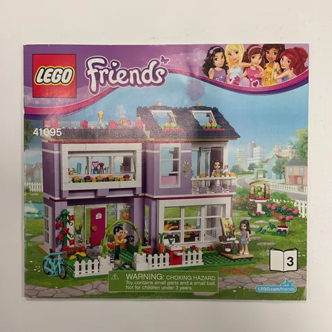 Lego Friends 41095 - Instruction Manual Only