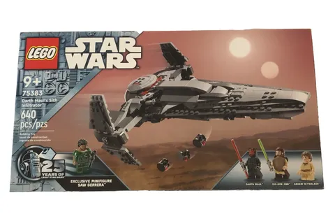 LEGO Star Wars Darth Maul's Sith Infiltrator 25 Anniversary Set 75383 Retired