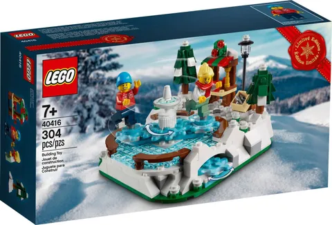 LEGO 40416 Ice Skating Rink Limited Edition NEW SEALED