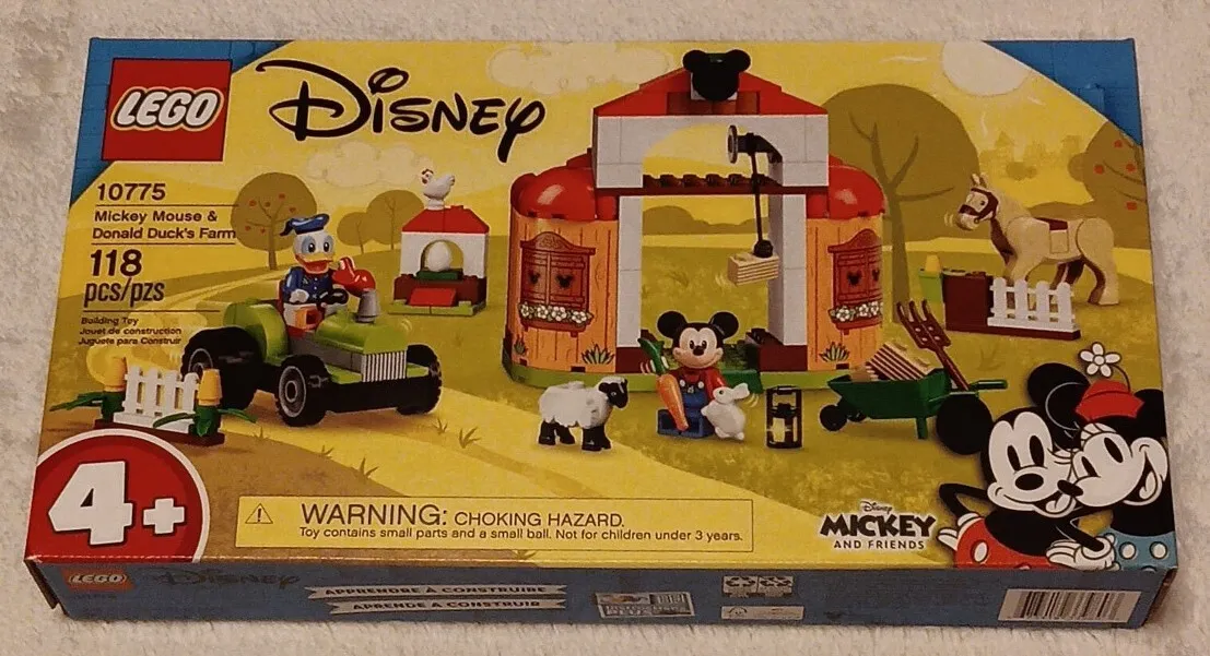 LEGO 10775 Disney Mickey Mouse & Donald Duck's Farm New Sealed Retired Set