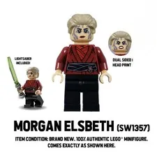 LEGO® Morgan Elsbeth Minifigue w/ Sword Star Wars 75385 Ahsoka Mando BRAND NEW