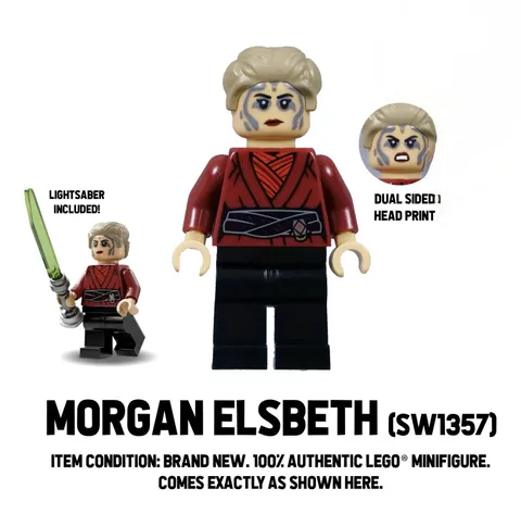 LEGO® Morgan Elsbeth Minifigue w/ Sword Star Wars 75385 Ahsoka Mando BRAND NEW