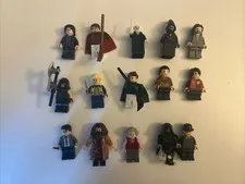 Lego Harry Potter MiniFigure Lot Of 15, Death Eater, Black, Fudge, Dementor
