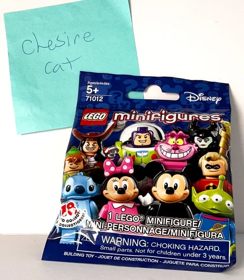 LEGO Disney Series 1 Collectible Minifigure — Cheshire Cat (SEALED)