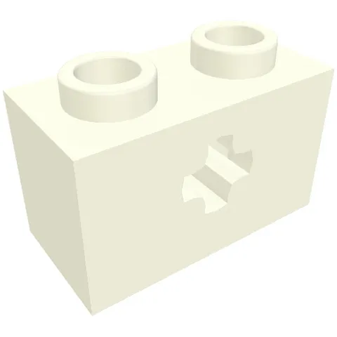 LEGO Part 32064c - Technic Brick 1 x 2 with Axle Hole Type 1 [ - Pick Your Color