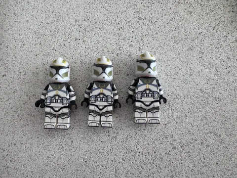 Lego Star Wars Clone Squad 3 Pack Custom Horn Company