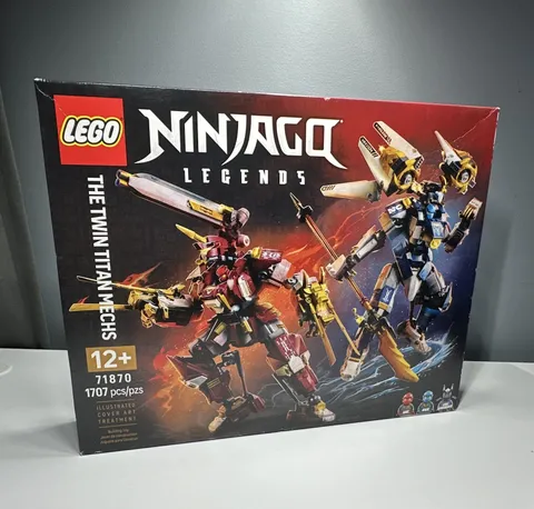 LEGO NINJAGO Legends The Twin Titan Mechs 71870 1707 pcs 12+ Poster