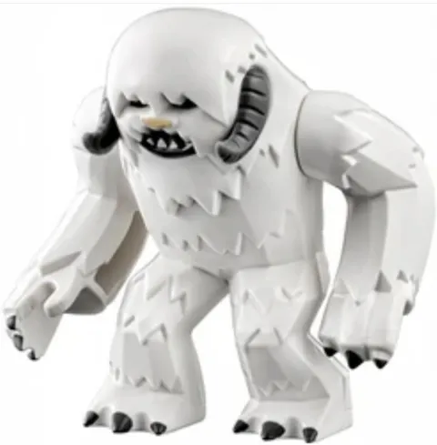 LEGO Wampa With Horns Star Wars Big Minifigure 8089 Hoth Wampa Cave 75098 Hoth