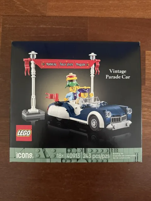 LEGO 40913 Icons Vintage Parade Car - Limited Edition GWP - New Sealed