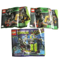LEGO TMNT Ninja Turtles Instruction Booklet Manual Only #79119 #79115 Van