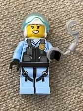 LEGO City Town Police Minifig #60268- Rooky Partnur - cty1208