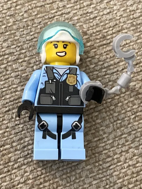 LEGO City Town Police Minifig #60268- Rooky Partnur - cty1208