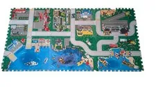 Vintage LEGO Build-Your-Own Playmat - COMPLETE - 1998, 6 mats 18" x 24" Each