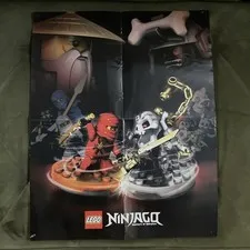 LEGO NINJAGO Illustrated Catalog Booklet Masters of Spinjitzu English