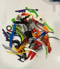 LEGO Bulk Mixed Lot Parts Pieces Accessories Blades Claws Translucent Elements