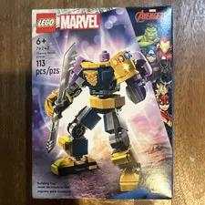 LEGO Marvel Mechs Thanos Mech Armor 76242 Set 113 pcs Ages 6+ w/ Separator
