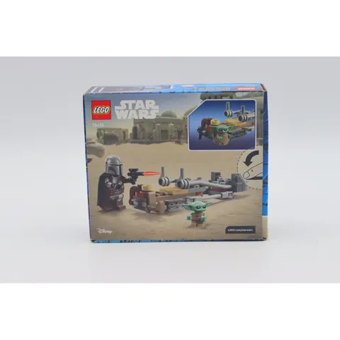 LEGO Star Wars 75436 The Mandalorian and Grogu Minifigure Set New Sealed Box