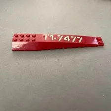 Lego 45301 Scarlet or Brick Red with Sticker Replacement Part Piece