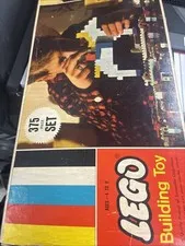 Vintage Lego 375 Building Set Orig Box, Complete