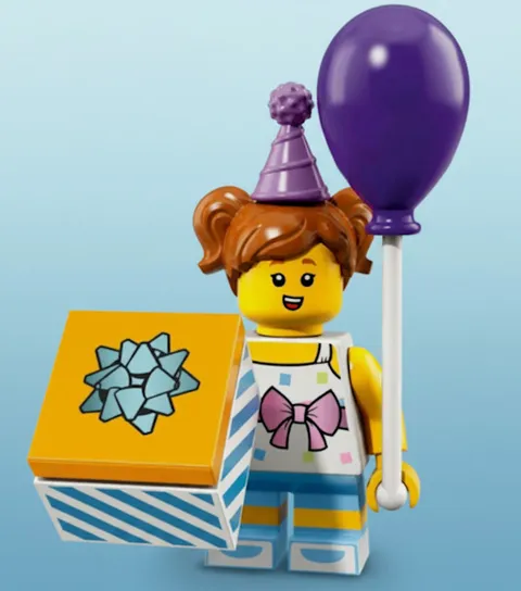 LEGO Minifigure Series 18 - 71021 - Birthday Party Girl #6
