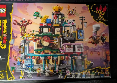 LEGO Monkie Kid 80036 City of Lanterns - NEW & BOXED - Sealed