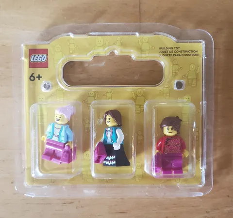 LEGO Store Lot 852766 Build a Minifigure Pack w/ 3 Mini Figures NEW SEALED!