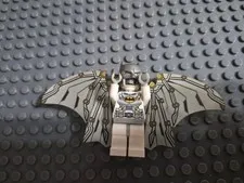 LEGO DC Superhero Space Batman Minifigure Justice League 76025 - sh146 W/ Wings