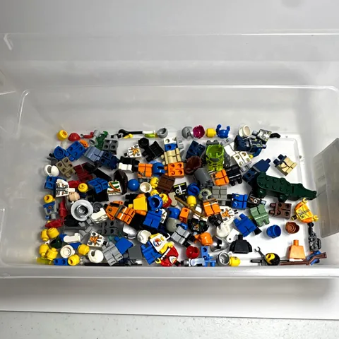 LEGO Minifigure Parts & Accessories Bulk Lot - Mixed Multicolor 10+ Pc