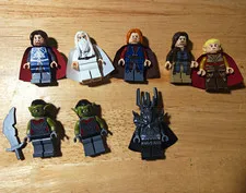 LEGO Lord Of The Rings Minifigure Lot.