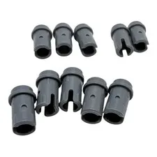 LEGO ® Technic 10 x connector pin dark grey dark stone grey 89678 new
