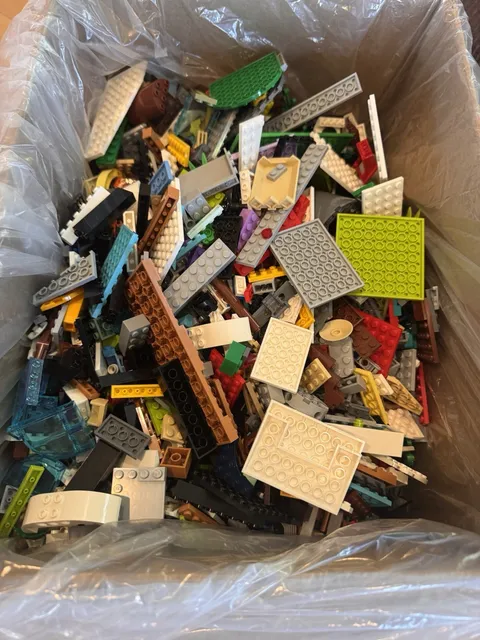 LEGO 15.5 Lbs Bulk Lot Mixed Bricks Plates - 100% Genuine - Excellent