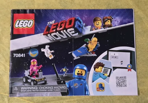 THE LEGO MOVIE 2 INSTRUCTION BOOK ONLY 70841