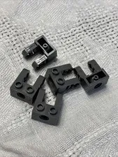 85943 LEGO Technic Brick 1x2 w/ Hole & Dual Liftarm Extensions DARK BLUISH GRAY
