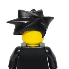 LEGO Nightwing Minifigure Spiky Hair 53981 DC Batman Arkham Asylum 7785 2006