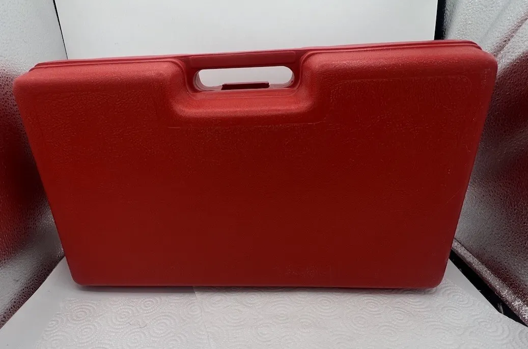 1980s Lego Red Carrying Case